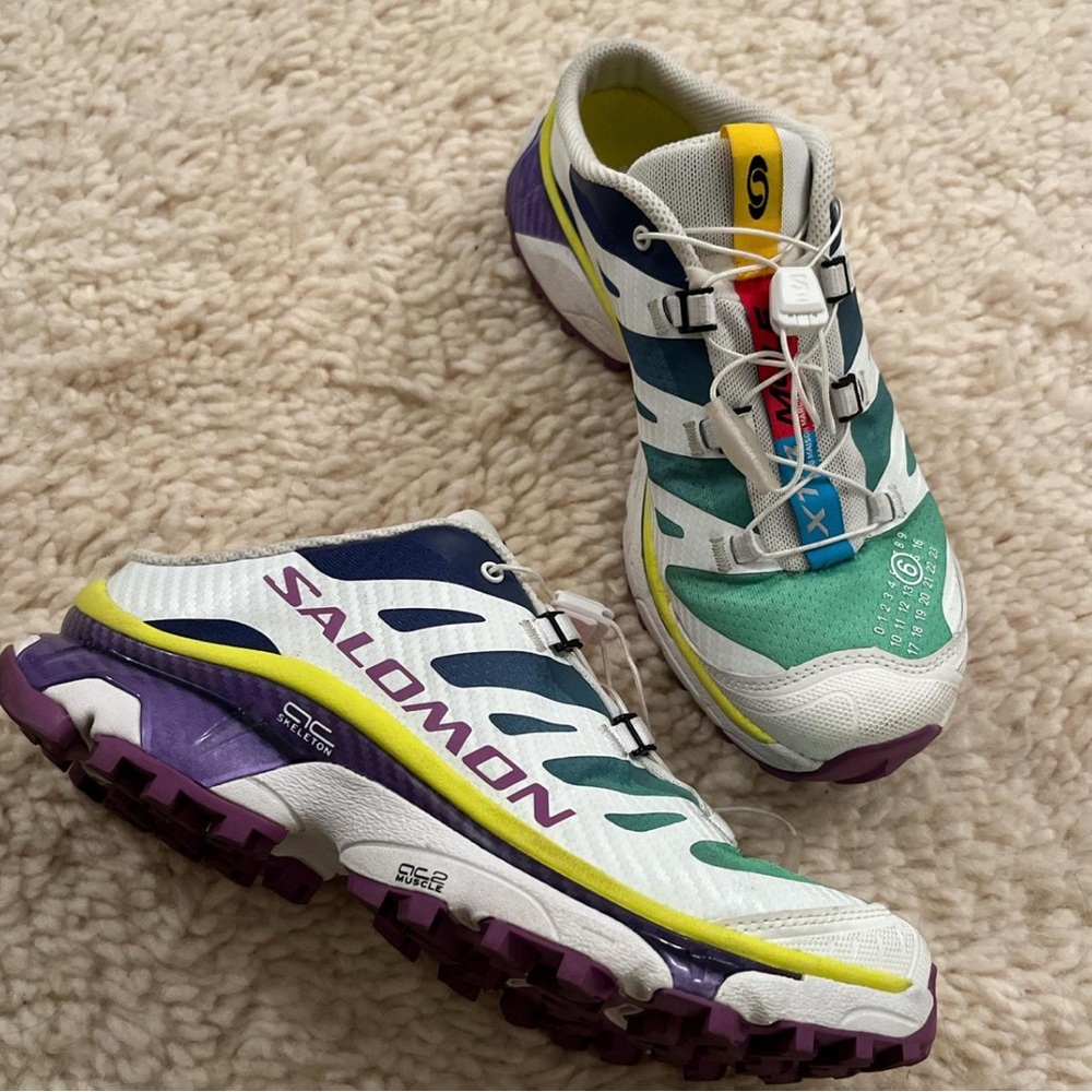 Margiela X Salomon xt-4 sneaker mules